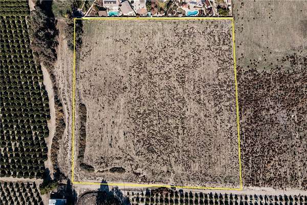 10.5 Acres of Land for Sale in Hemet, California