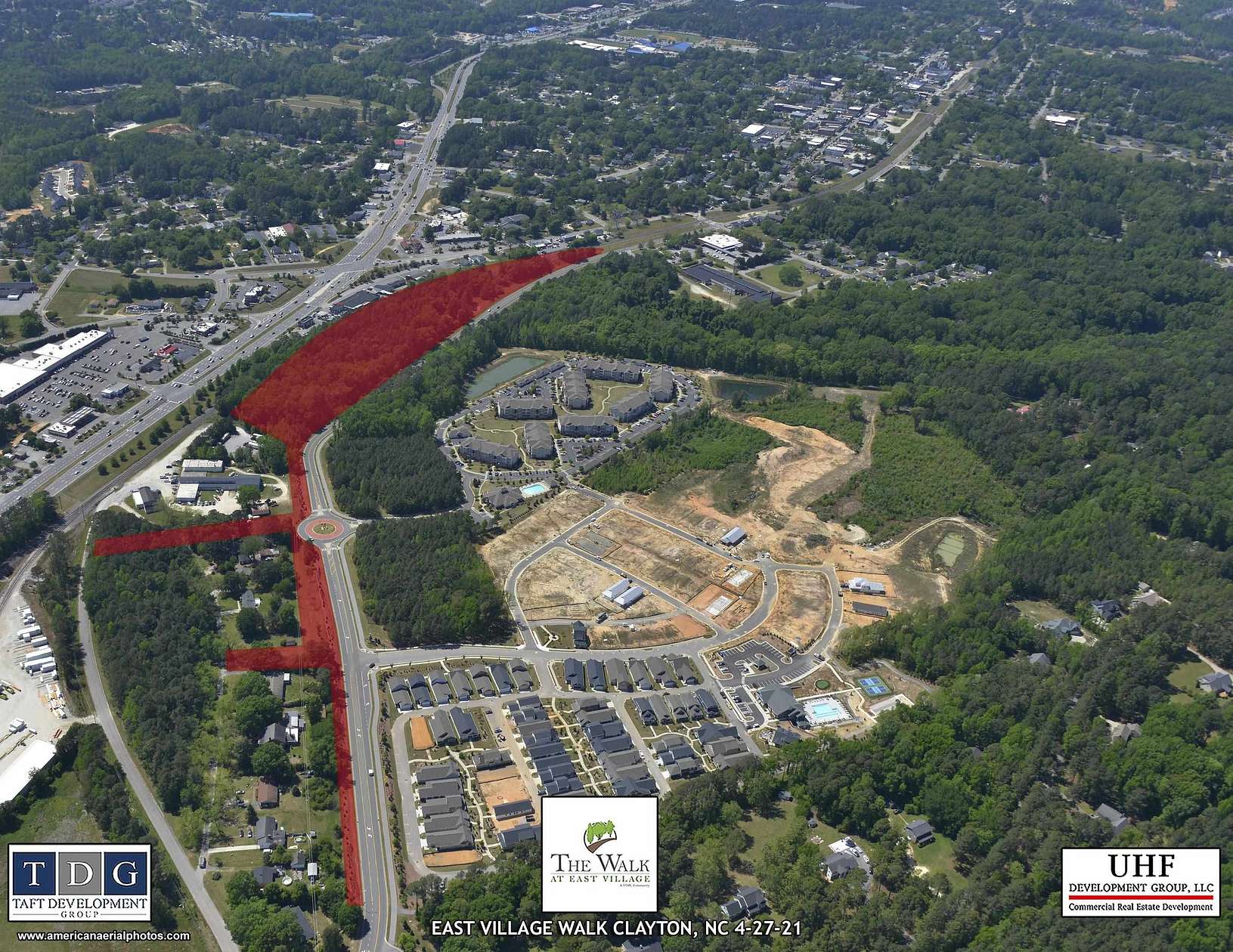 9.8 Acres of Commercial Land for Sale in Clayton, North Carolina