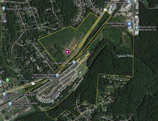 127 Acres of Land for Sale in Trussville, Alabama