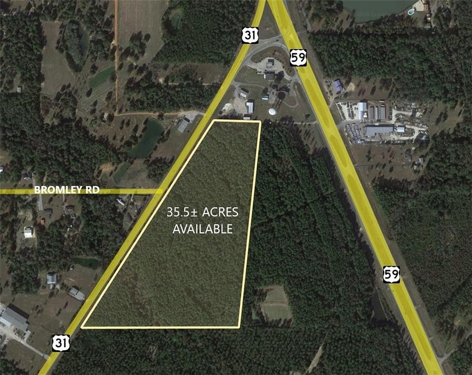 20 Acres of Commercial Land for Sale in Loxley, Alabama