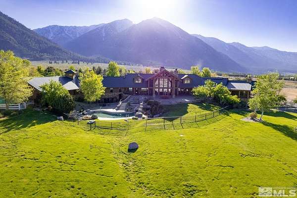 8 Acres of Land with Home for Sale in Gardnerville, Nevada