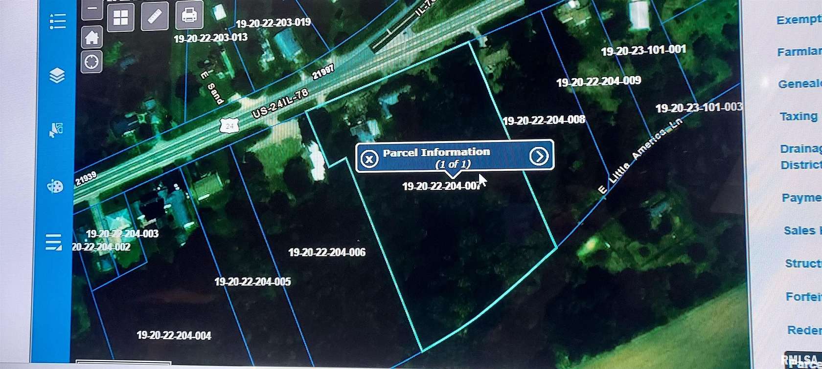 3.61 Acres of Commercial Land for Sale in Lewistown, Illinois