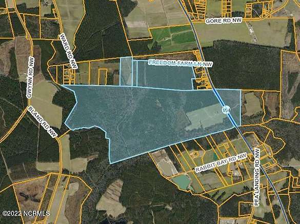 471 Acres of Agricultural Land for Sale in Ash, North Carolina