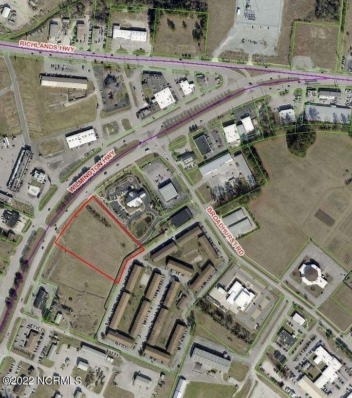 3.73 Acres of Commercial Land for Sale in Jacksonville, North Carolina