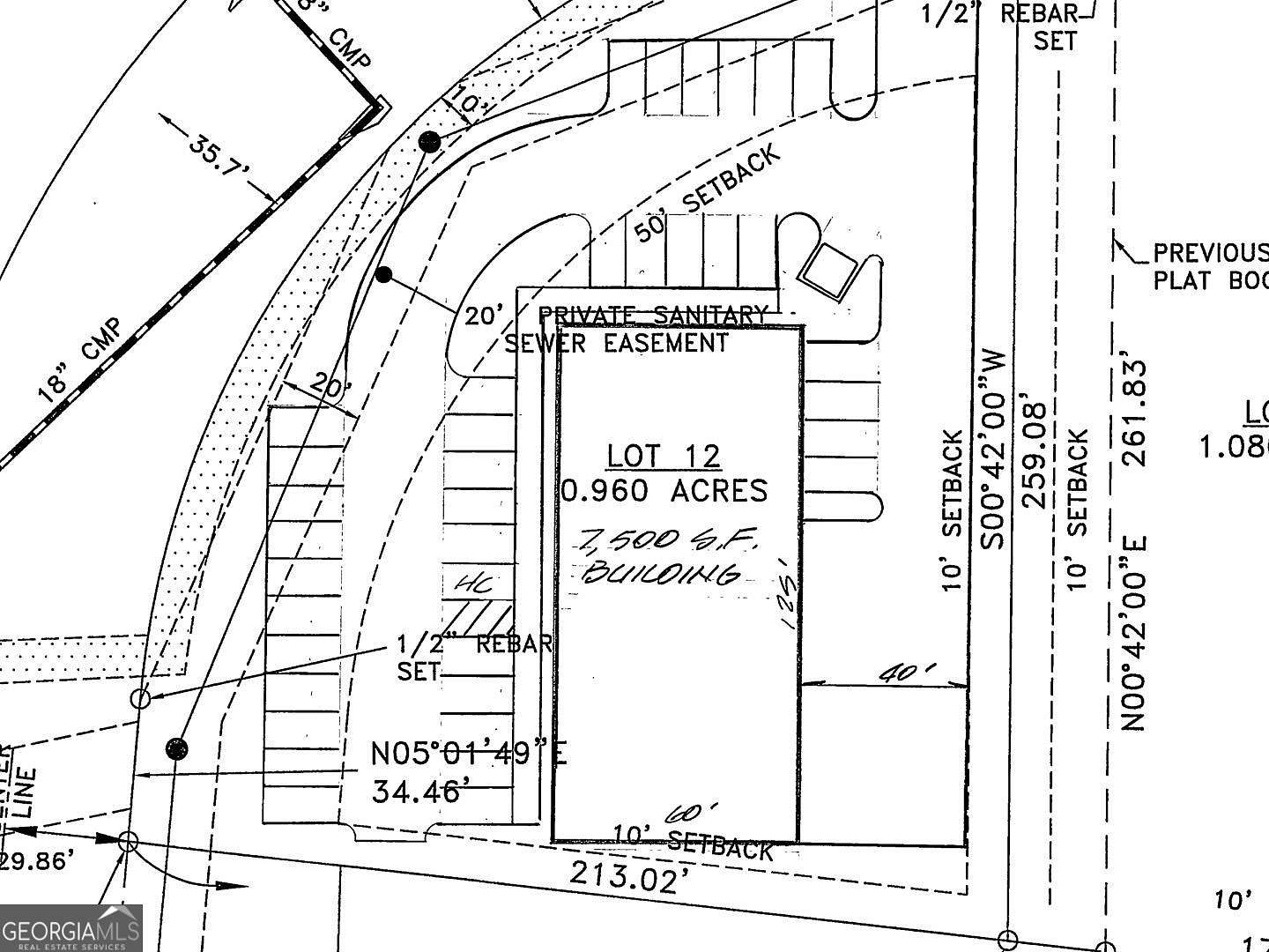 0.96 Acres of Commercial Land for Sale in Newnan, Georgia