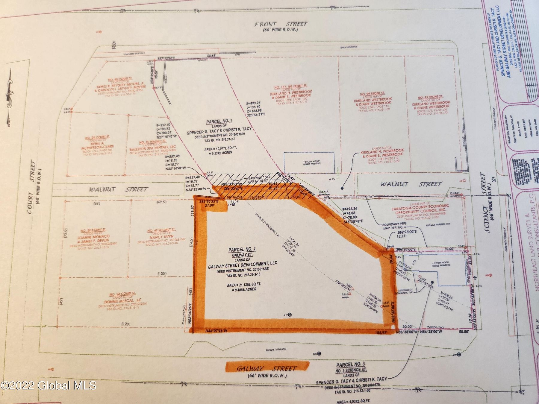 0.48 Acres of Commercial Land for Sale in Ballston Spa, New York