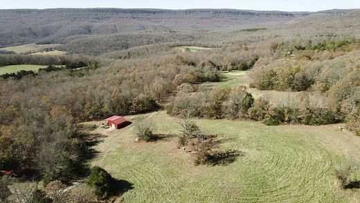 126 Acres of Land with Home for Sale in Marble Falls Township, Arkansas