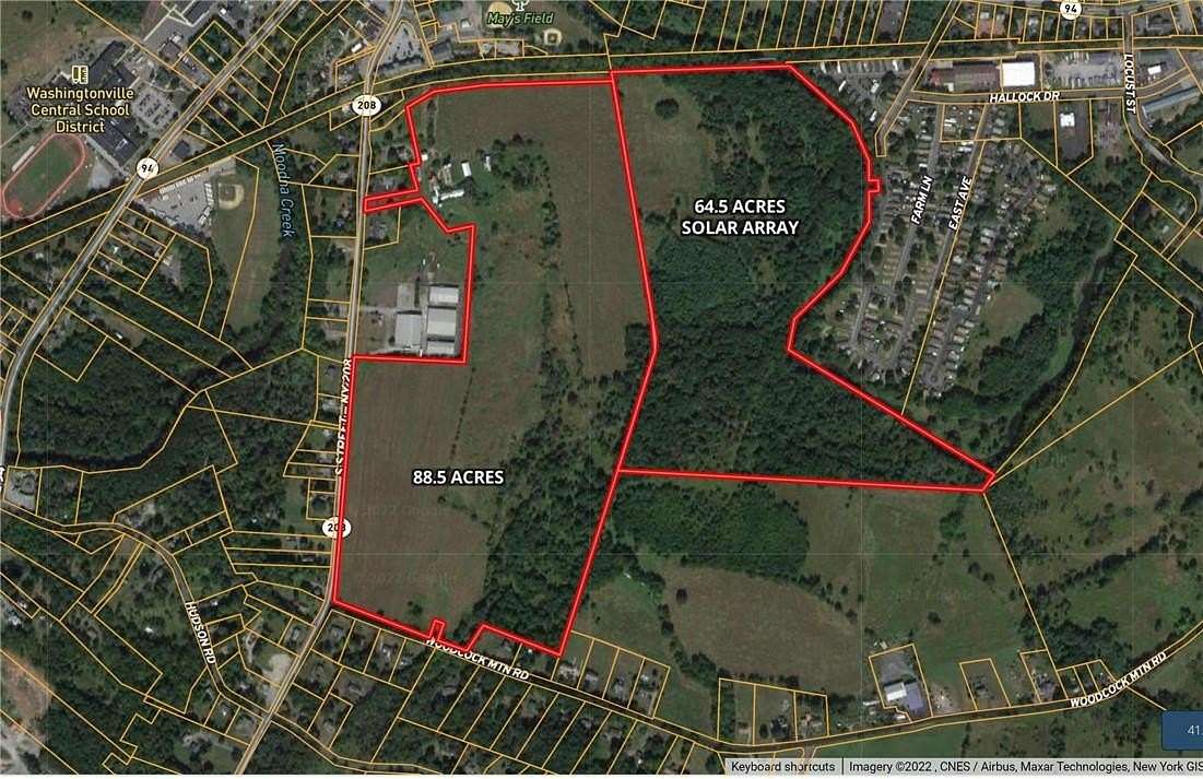 153 Acres of Mixed-Use Land for Sale in Blooming Grove, New York