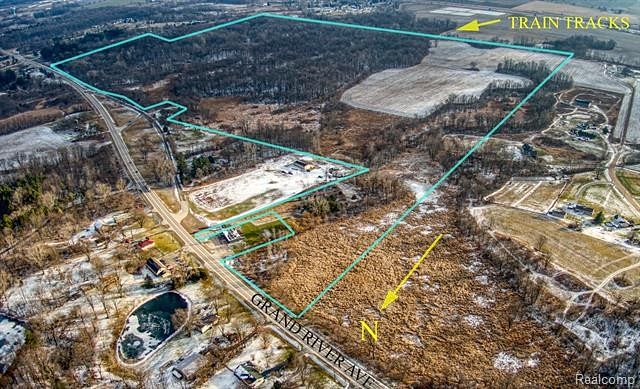 196 Acres of Land for Sale in Fowlerville, Michigan