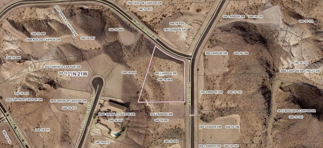 1.3 Acres of Residential Land for Sale in Bullhead City, Arizona