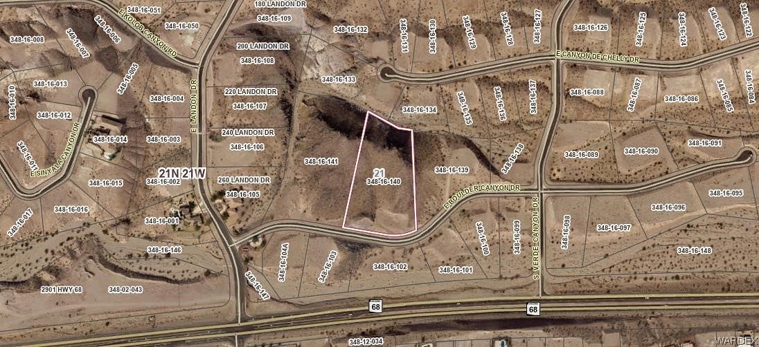 3.3 Acres of Residential Land for Sale in Bullhead City, Arizona