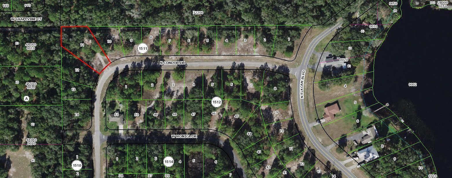 0.53 Acres of Residential Land for Sale in Citrus Springs, Florida