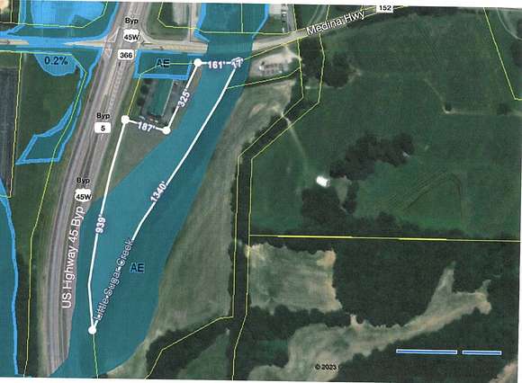 4.87 Acres of Commercial Land for Sale in Humboldt, Tennessee