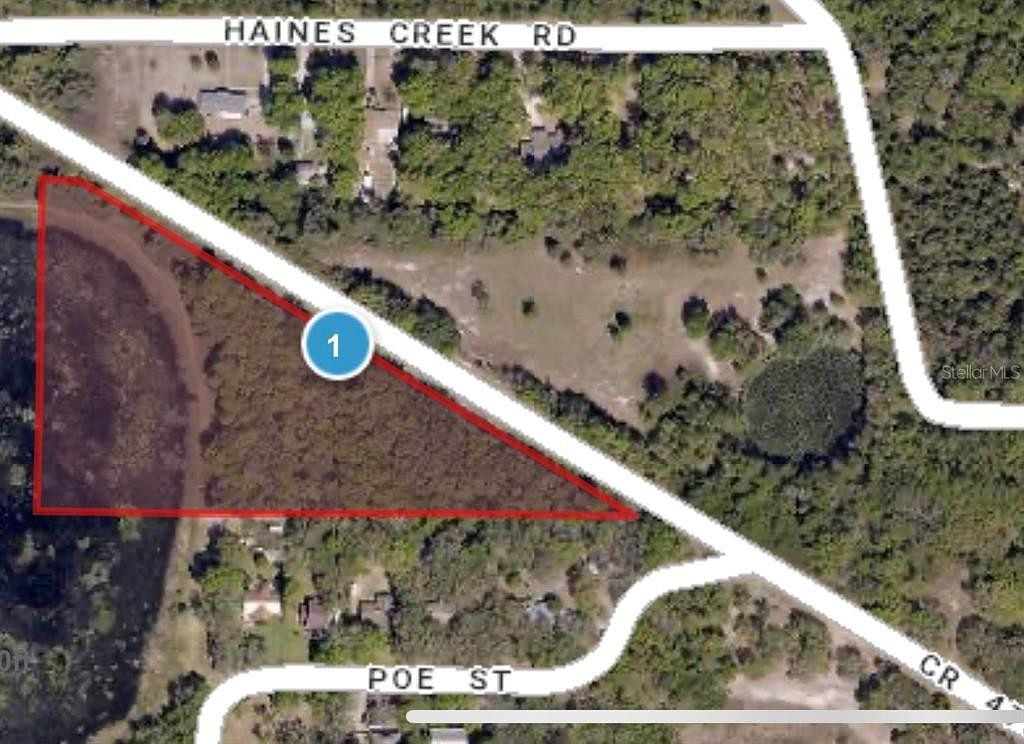 6.3 Acres of Residential Land for Sale in Leesburg, Florida