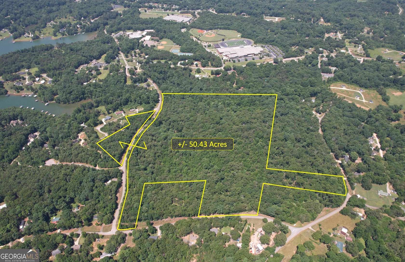 50.4 Acres of Land for Sale in Gainesville, Georgia