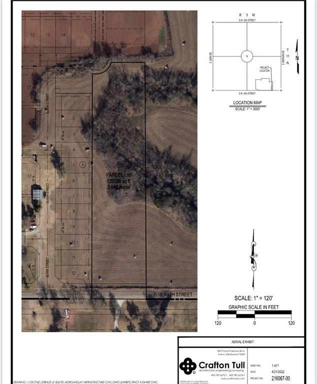 3 Acres of Residential Land for Sale in Oklahoma City, Oklahoma