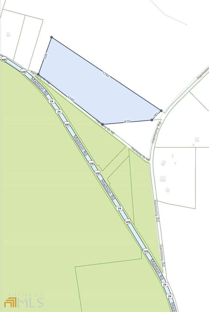 33 Acres of Land for Sale in Eatonton, Georgia