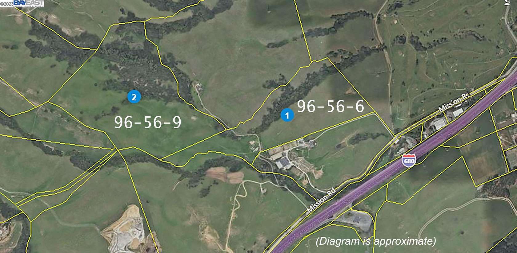 188 Acres of Agricultural Land for Sale in Sunol, California