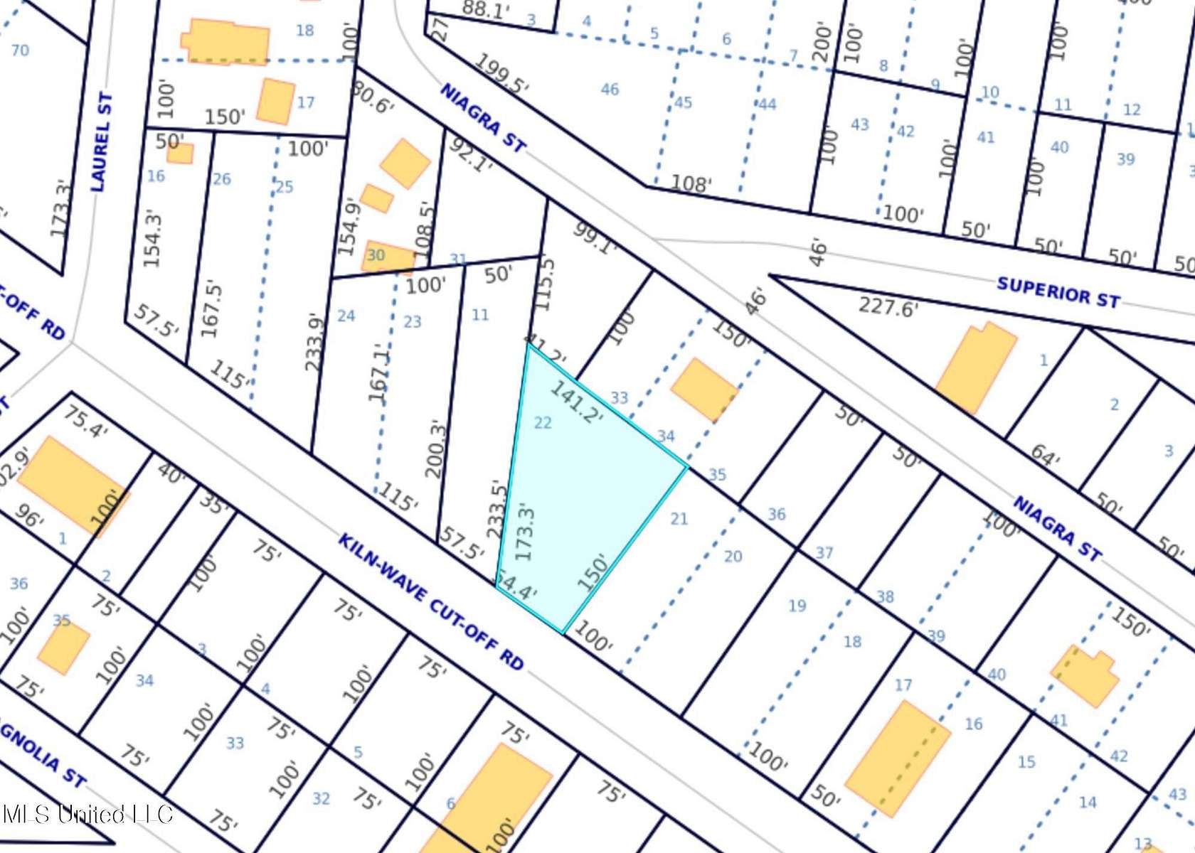 0.35 Acres of Mixed-Use Land for Sale in Waveland, Mississippi