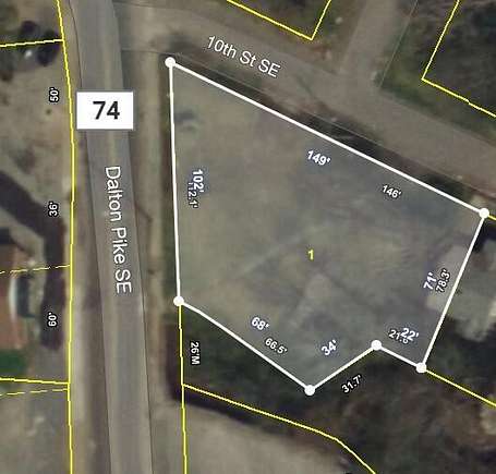 0.28 Acres of Commercial Land for Sale in Cleveland, Tennessee