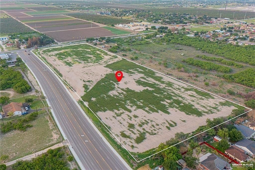 12.6 Acres of Land for Sale in Edinburg, Texas