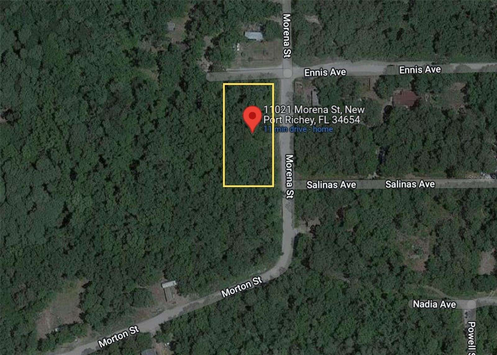 0.53 Acres of Residential Land for Sale in New Port Richey, Florida