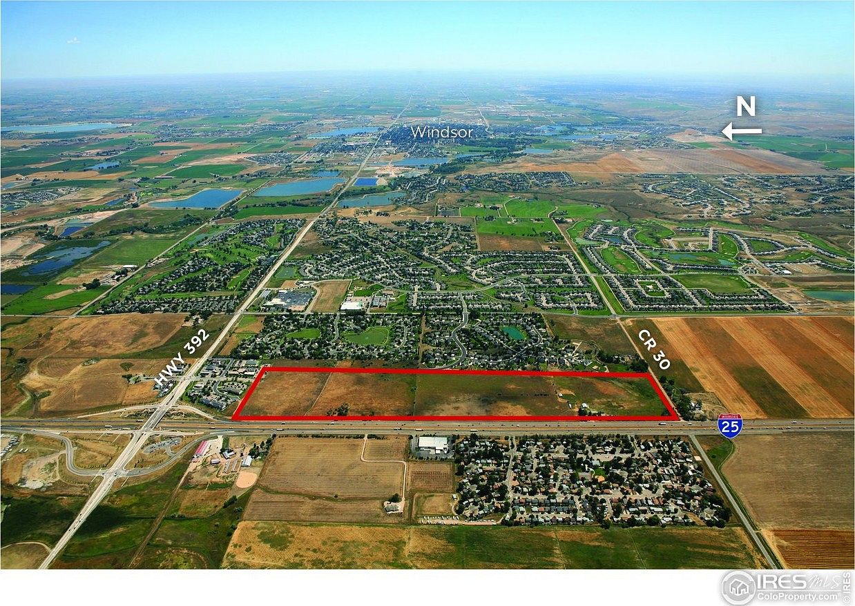 105 Acres of Land for Sale in Windsor, Colorado