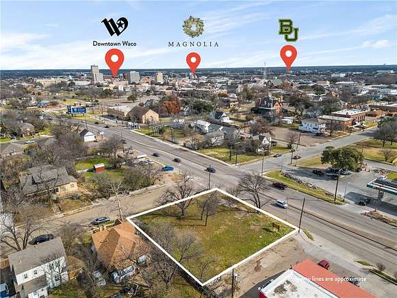 0.29 Acres of Commercial Land for Sale in Waco, Texas