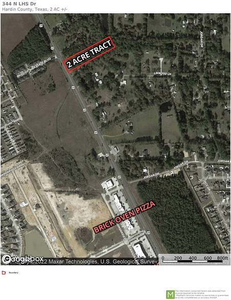 2 Acres of Commercial Land for Sale in Lumberton, Texas