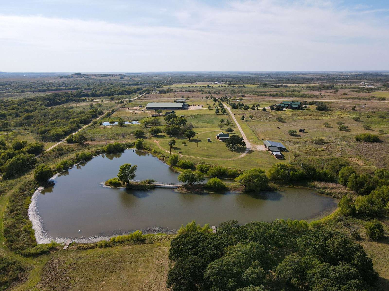 354 Acres of Land with Home for Sale in Bowie, Texas