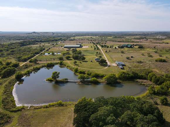 354 Acres of Land with Home for Sale in Bowie, Texas