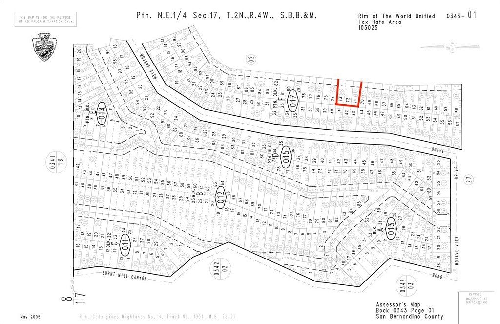 0.15 Acres of Residential Land for Sale in Cedarpines Park, California