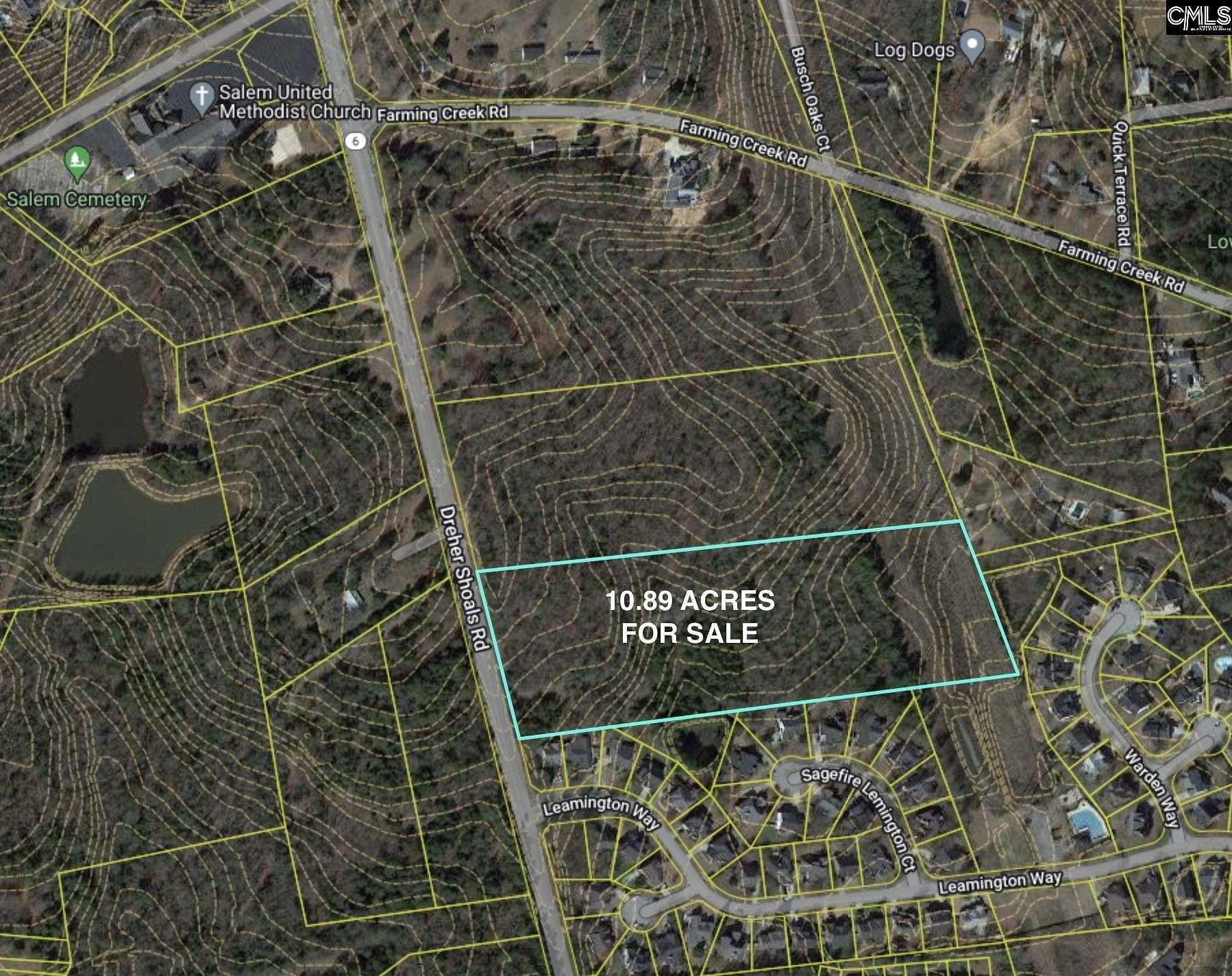 10.9 Acres of Land for Sale in Irmo, South Carolina
