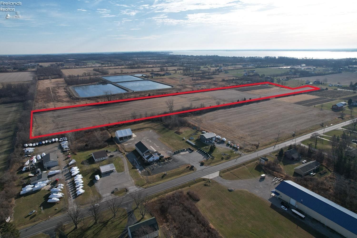 25.5 Acres of Commercial Land for Sale in Marblehead, Ohio