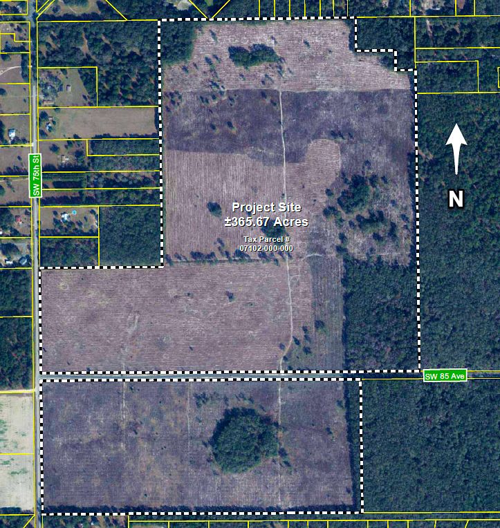 366 Acres of Land for Sale in Gainesville, Florida