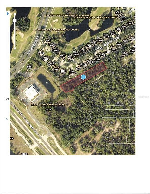 1.24 Acres of Commercial Land for Sale in Mount Dora, Florida