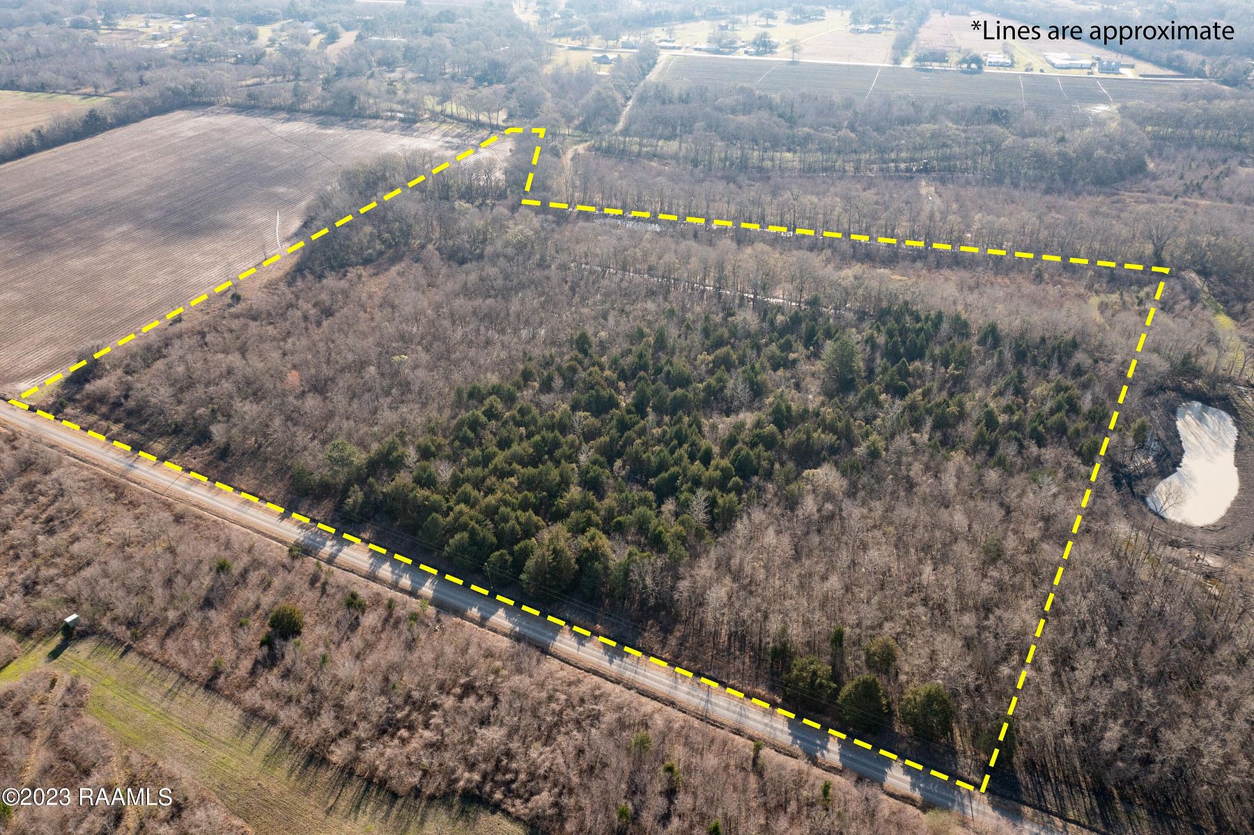 23.4 Acres of Land for Sale in Arnaudville, Louisiana
