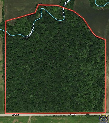 40 Acres of Recreational Land for Sale in Holton, Kansas