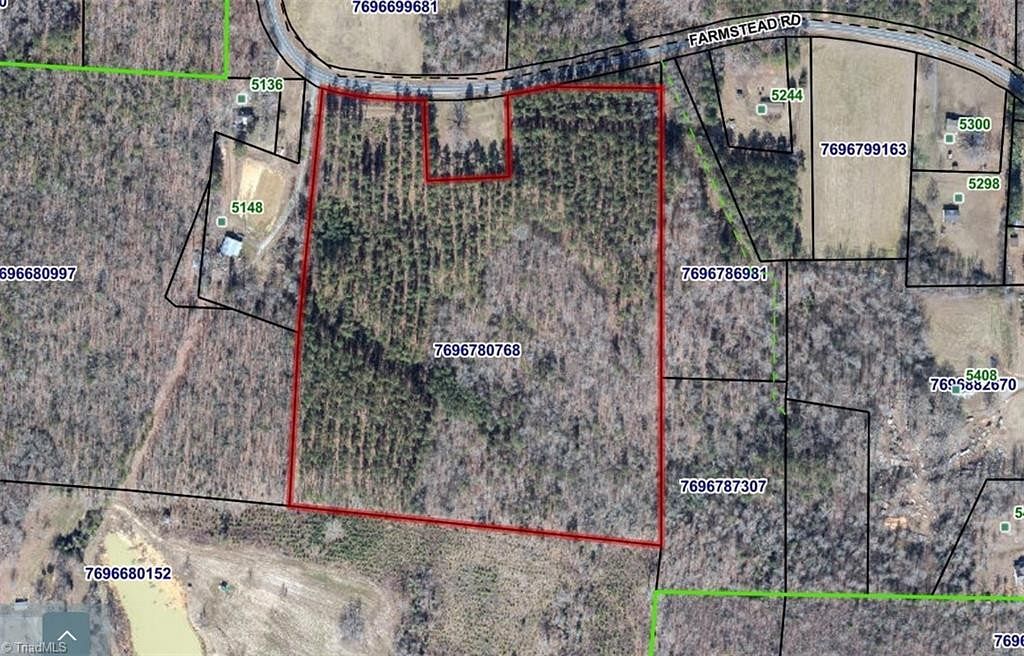 19.6 Acres of Land for Sale in Seagrove, North Carolina