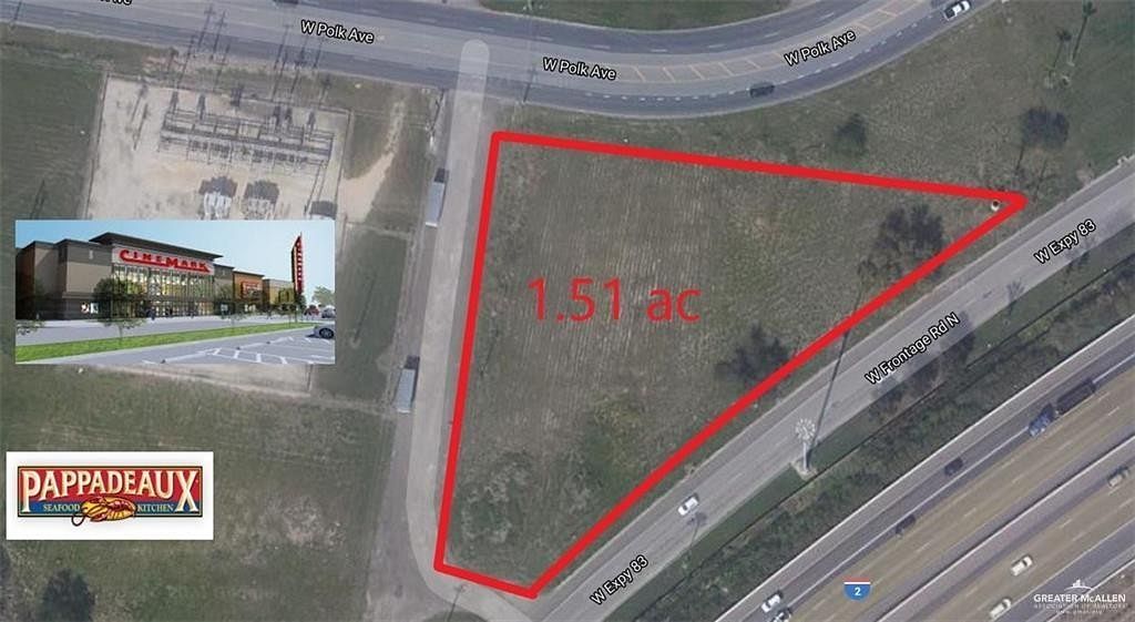 1.5 Acres of Commercial Land for Sale in Pharr, Texas