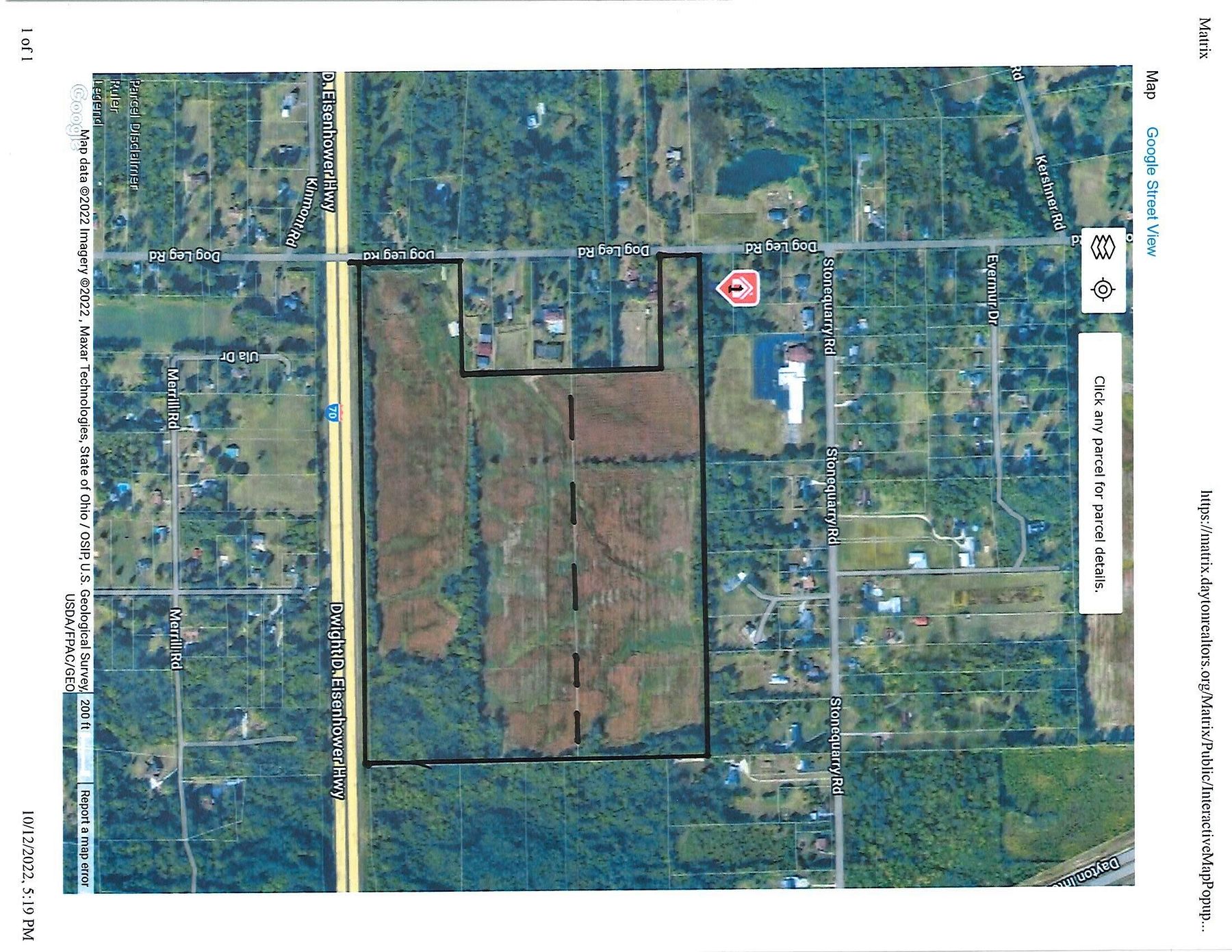 90 Acres of Agricultural Land for Sale in Dayton, Ohio