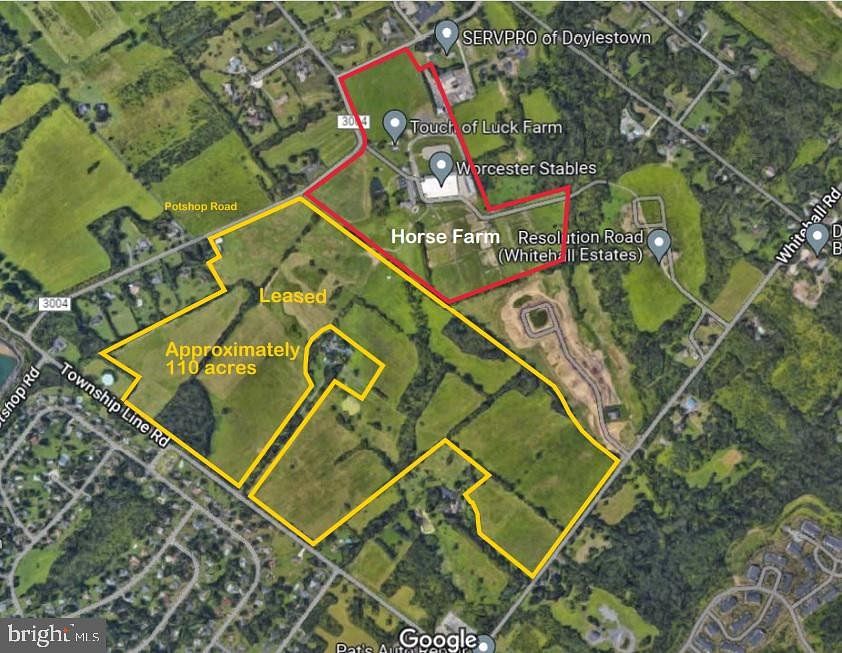 49.5 Acres of Agricultural Land with Home for Sale in Eagleville