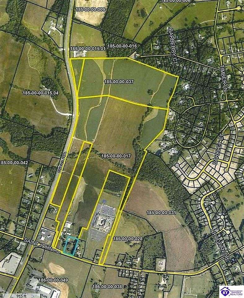 150 Acres of Land for Sale in Elizabethtown, Kentucky