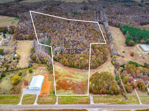 31.6 Acres of Commercial Land for Sale in Lexington, Tennessee