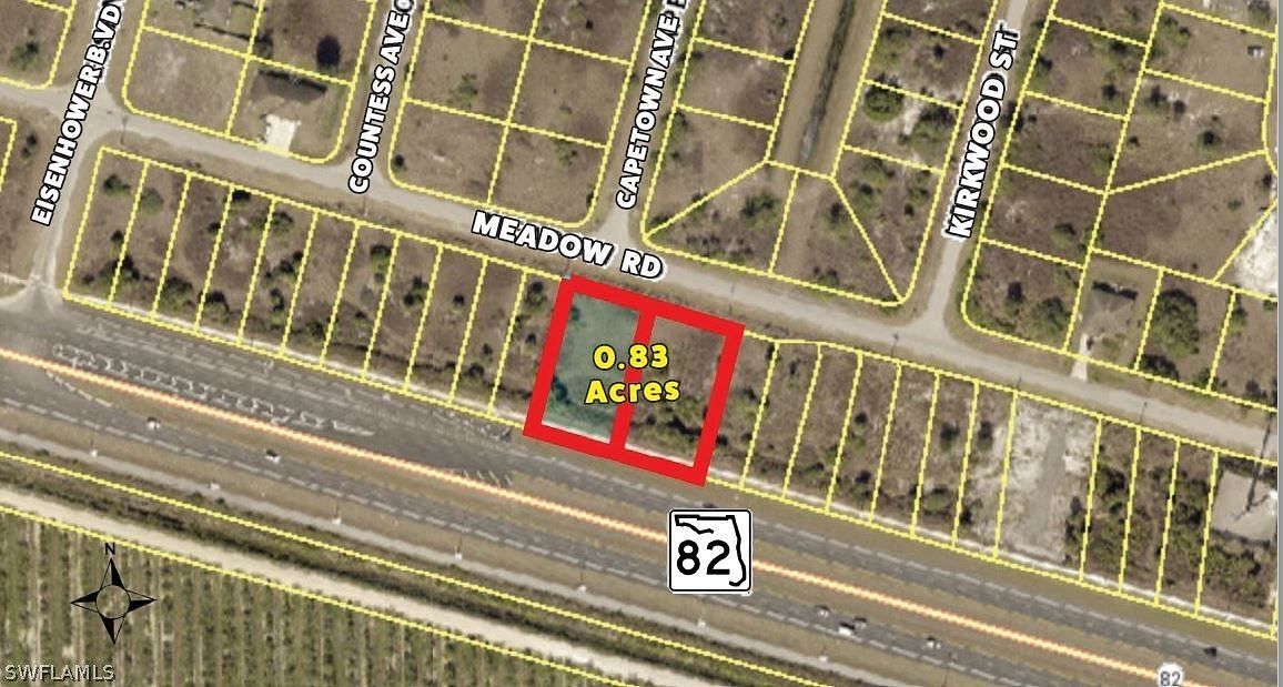 0.83 Acres of Commercial Land for Sale in Lehigh Acres, Florida