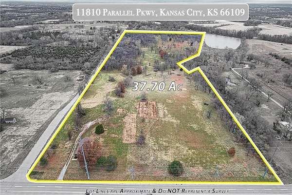 37.7 Acres of Land for Sale in Kansas City, Kansas