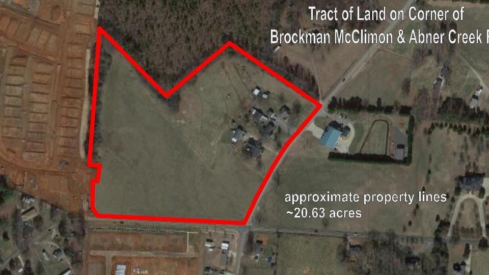 20.6 Acres of Land for Sale in Greer, South Carolina