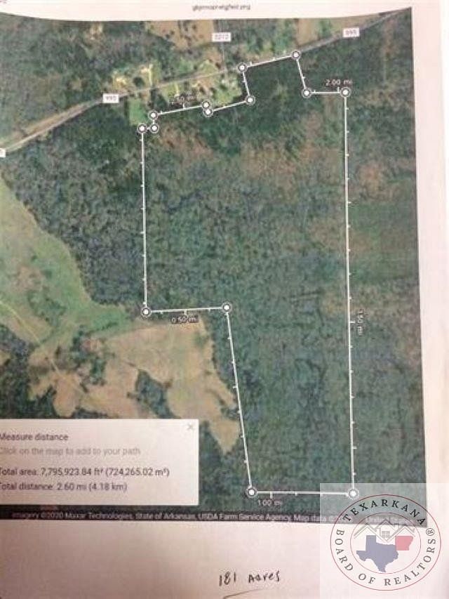 281 Acres of Recreational Land for Sale in Atlanta, Texas