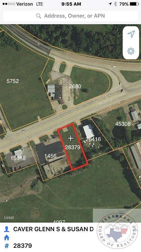 0.6 Acres of Commercial Land for Sale in Atlanta, Texas