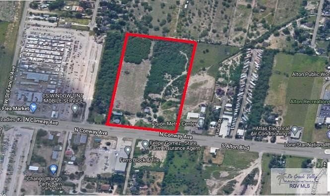 19.6 Acres of Improved Commercial Land for Sale in Alton, Texas